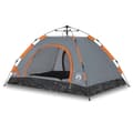 Miniatyrbild 2 av 11: vidaXL Campingtält 3 personer orange snabbrest