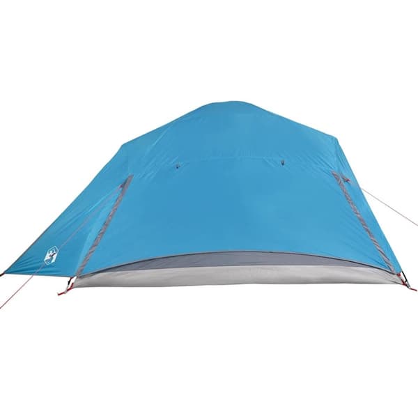 vidaXL 4-personers campingtelt vandtæt blå