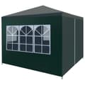 Miniatyrbild 1 av 9: vidaXL Partytält 3x3 m grön -  Partytält & paviljoner