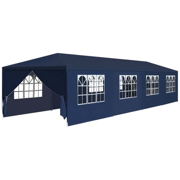 vidaXL Puutarhakatos 3x12 m sininen -  Katokset & huvimajat