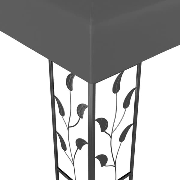 vidaXL pavillon 3x3 m antracitgrå -  Festtelte & havepavilloner