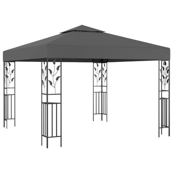 vidaXL pavillon 3x3 m antracitgrå - Festtelte & havepavilloner