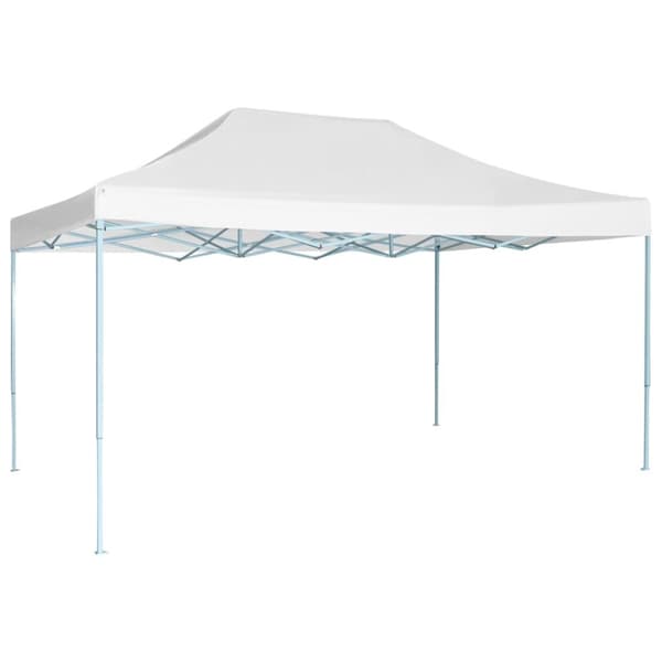 vidaXL foldbart festtelt 3x4,5 m hvid -  Festtelte & havepavilloner