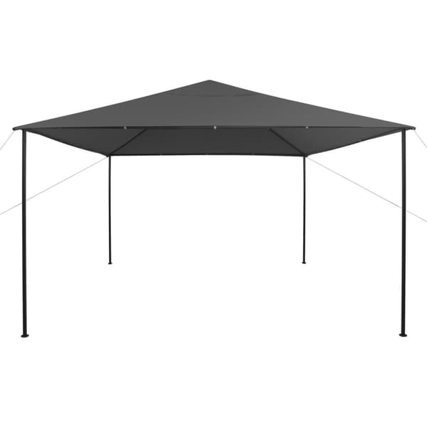 vidaXL Paviljong 4x4x3 m antracit 180 g/m² -  Partytält & paviljoner