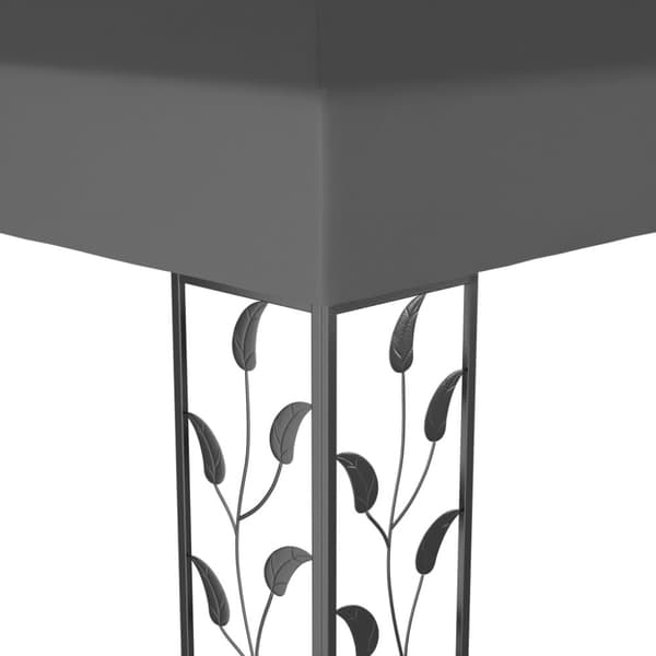 vidaXL pavillon 3x6 m antracitgrå -  Festtelte & havepavilloner