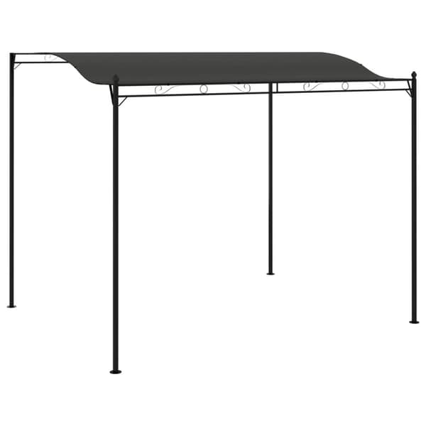 vidaXL Paviljong 3x2,4 m antracit -  Partytält & paviljoner