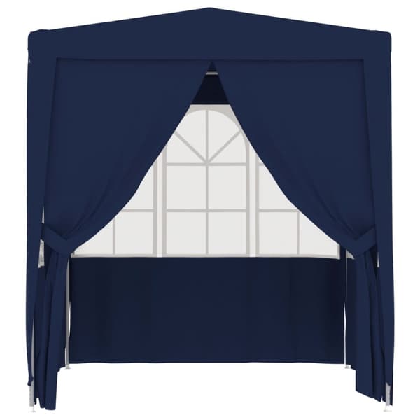 vidaXL Professionellt partytält med väggar 2x2 m blå 90 g/m² -  Partytält & paviljoner
