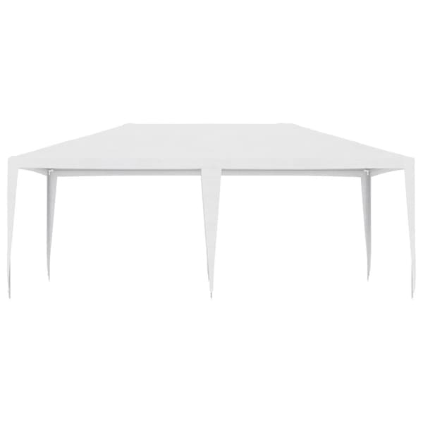 vidaXL Juhlateltta 4x6 m valkoinen -  Katokset & huvimajat