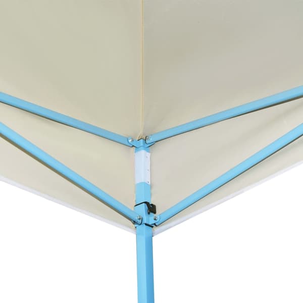 vidaXL foldbart pop op-festtelt 3x9 m cremefarvet - Festtelte & havepavilloner
