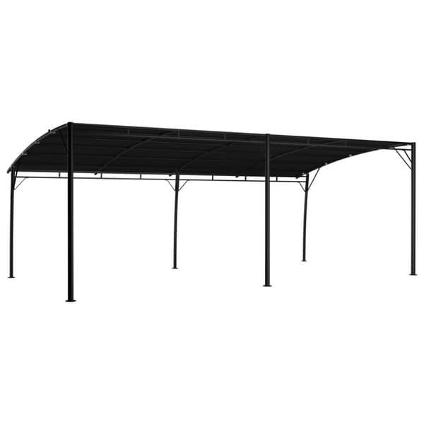 vidaXL Paviljong 6x3x2,55 m antracit - Partytält & paviljoner