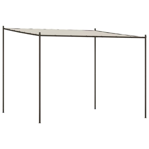 vidaXL Paviljong vit 3x3 m 180 g/m² tyg och stål -  Partytält & paviljoner