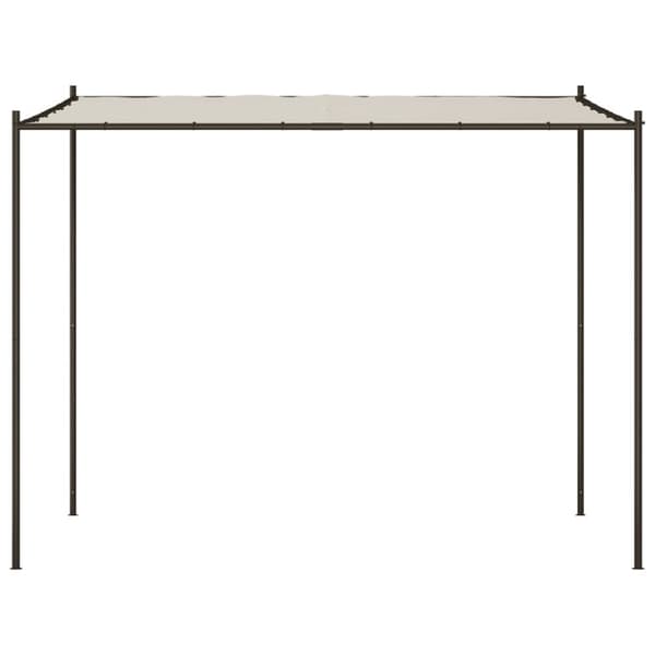 vidaXL Paviljong vit 3x3 m 180 g/m² tyg och stål -  Partytält & paviljoner