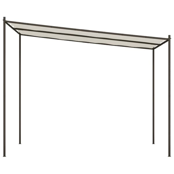 vidaXL Paviljong vit 3x3 m 180 g/m² tyg och stål -  Partytält & paviljoner