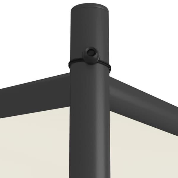vidaXL Paviljong vit 3x3 m 180 g/m² tyg och stål -  Partytält & paviljoner