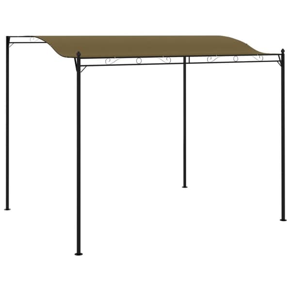 vidaXL fritstående markise 3x2,4 m 180 g/m² gråbrun -  Festtelte & havepavilloner