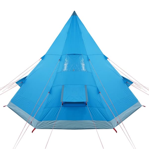 vidaXL Tipi-tält 4 personer blå vattentätt -  Tält