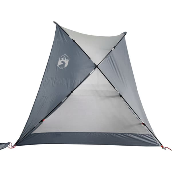vidaXL strandtelt 274x178x170/148 cm 185T polyester grå -  Telte
