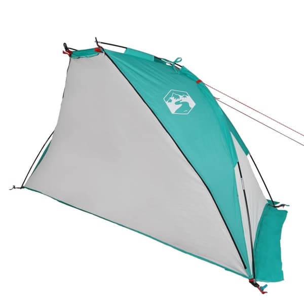 vidaXL Strandtält havsgrön 268x223x125 cm 185T polyester -  Tält