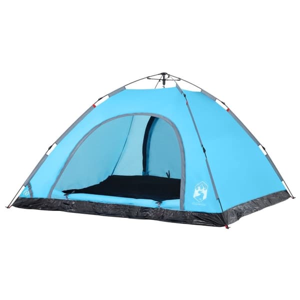 vidaXL 5-personers campingtelt vandtæt quick-release blå -  Telte