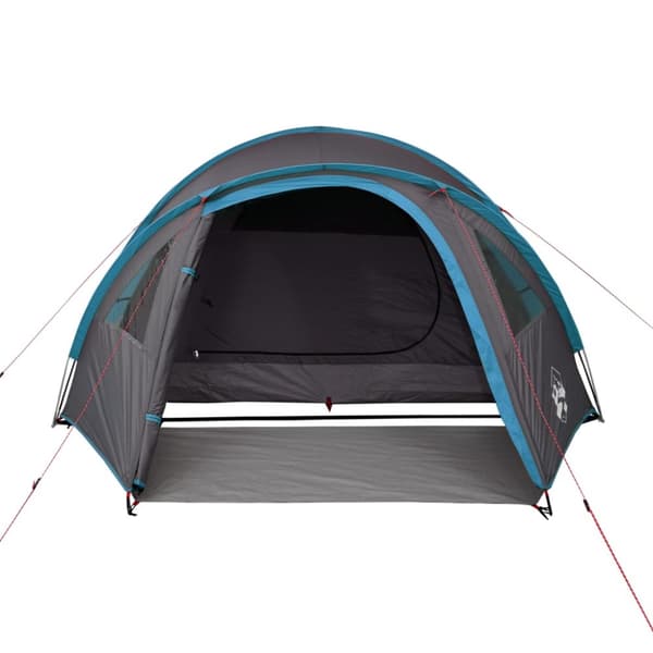 vidaXL 4-personers campingtelt vandtæt blå -  Telte