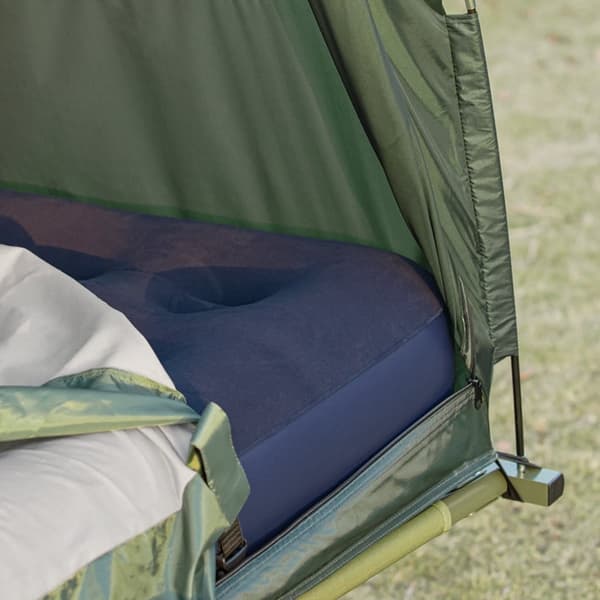Rootz 4-in-1 Camping Telttasarja - Pop-Up-teltta - Kannettava telttasänky - Ulkona oleva lepotuoli - Kestävä Oxford Nylon - Hyttyssuoja - Helppo koota