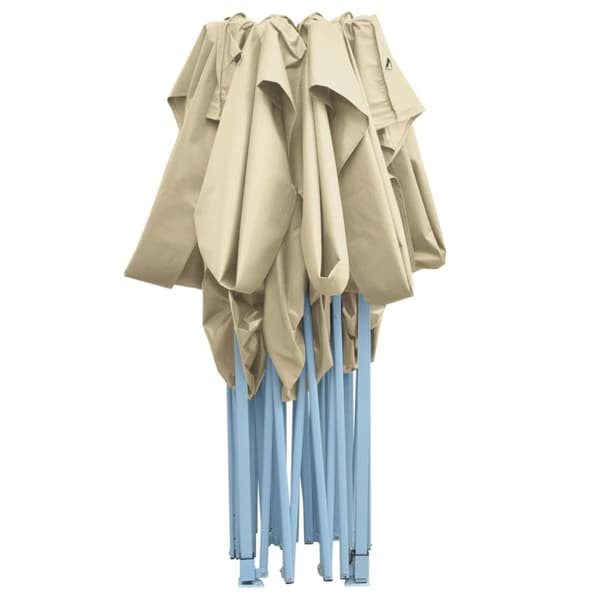 The Living Store foldbart telt pop-up 3 x 4,5 m cremefarvet -  Festtelte & havepavilloner