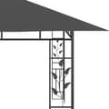 Pikkukuva 6 / 7: The Living Store Huvimaja hyttysverkolla 4x3x2,73 m antrasiitti 180 g/m² -  Katokset & huvimajat
