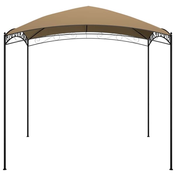 The Living Store pavillon 3x3x2,65 m 180 g/m² gråbrun -  Festtelte & havepavilloner