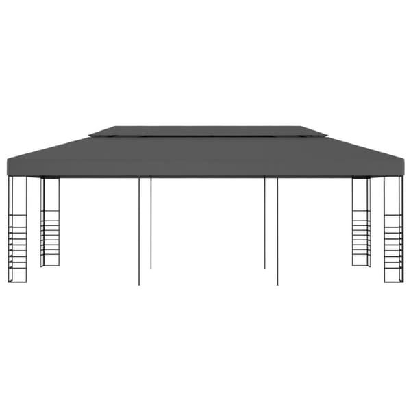 The Living Store Paviljong 3x6 m antracit -  Partytält & paviljoner
