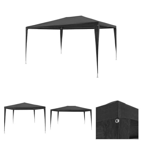 The Living Store Partytält PE 3x4 m antracit -  Partytält & paviljoner