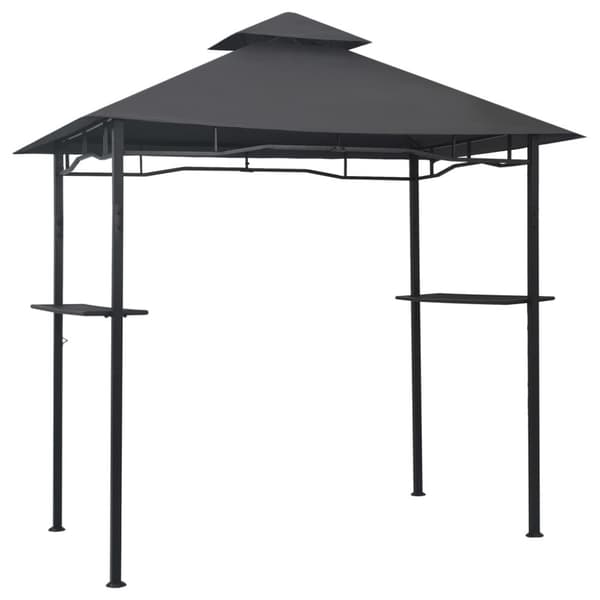 The Living Store Grilltält 240x150x255 cm antracit stål -  Partytält & paviljoner