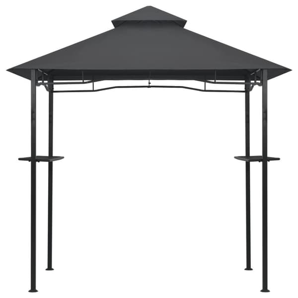 The Living Store Grilltält 240x150x255 cm antracit stål -  Partytält & paviljoner