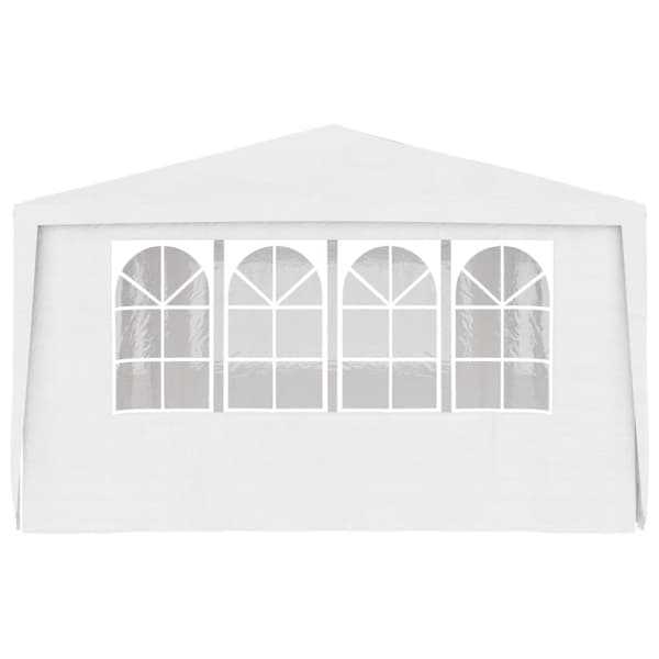 The Living Store festtelt med sidevægge 4x6 m 90 g/m² hvid -  Festtelte & havepavilloner