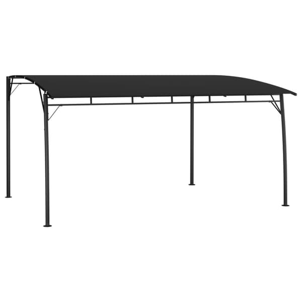 The Living Store Paviljong 4x3x2,55 m antracit -  Partytält & paviljoner