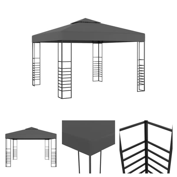 The Living Store Puutarhakatos 3x3 m antrasiitti -  Katokset & huvimajat
