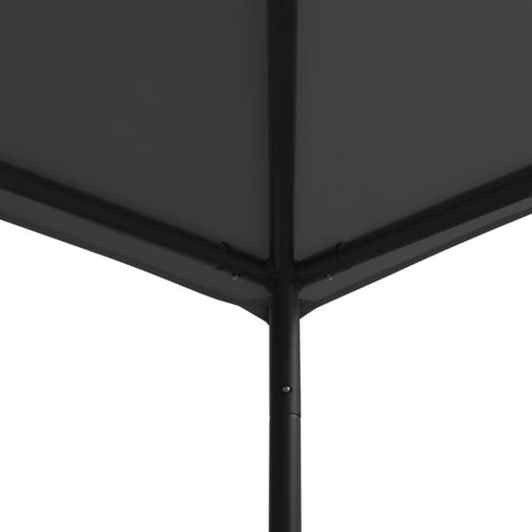 The Living Store havepavillon 4x4x3 m 180 g/m² antracitgrå -  Festtelte & havepavilloner