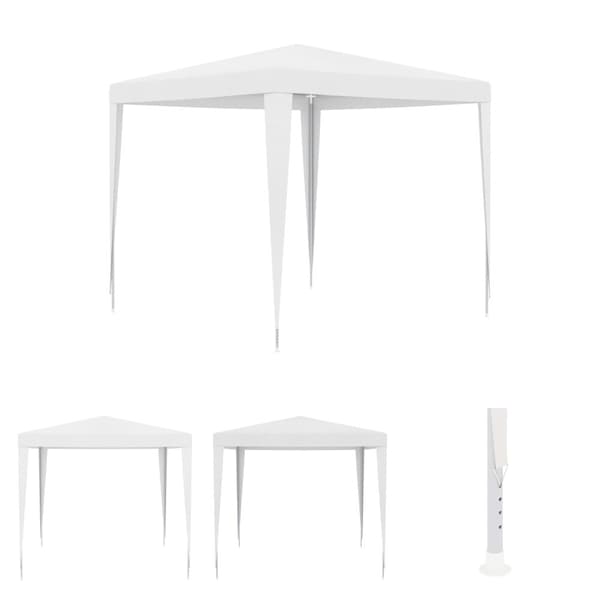 The Living Store festtelt 2,5x2,5 m hvid -  Festtelte & havepavilloner