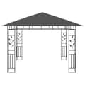 Miniatyrbillede 5 af 7: The Living Store pavillon med myggenet 3x3x,2,73 m 180 g/m² antracitgrå -  Festtelte & havepavilloner