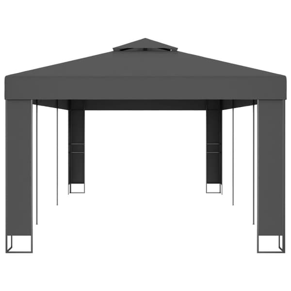 The Living Store Huvimaja kaksoiskatolla 3x6 m antrasiitti - Katokset & huvimajat