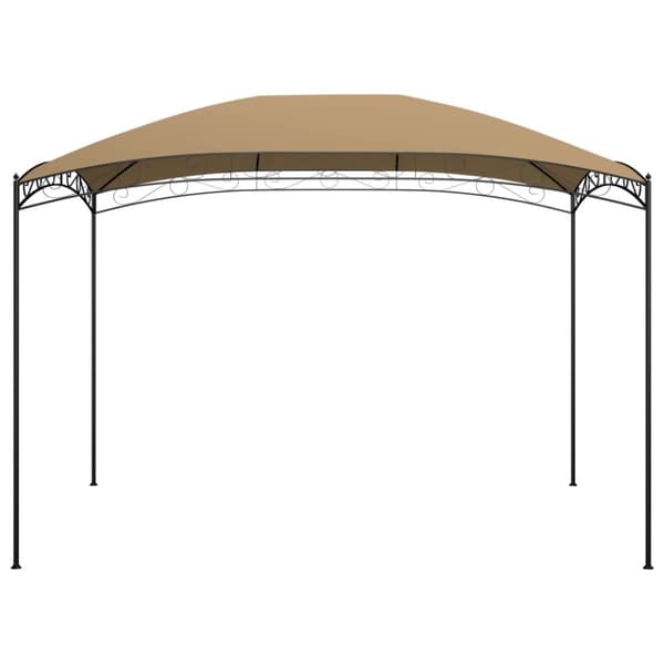 The Living Store Huvimaja 3x4x2,65 m ruskeanharmaa 180 g/m² -  Katokset & huvimajat
