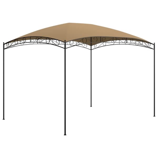 The Living Store Huvimaja 3x4x2,65 m ruskeanharmaa 180 g/m² -  Katokset & huvimajat