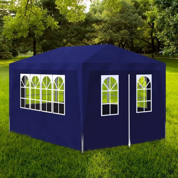 The Living Store festtelt 3 x 4 m blå -  Festtelte & havepavilloner