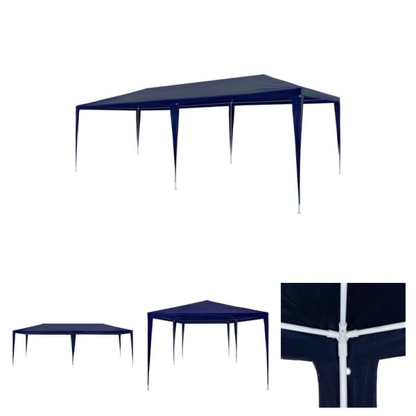 The Living Store festtelt 3x6 m PE blå -  Festtelte & havepavilloner