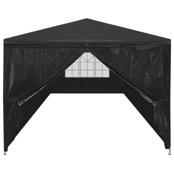 The Living Store festtelt 3 x 9 m antracitgrå -  Festtelte & havepavilloner