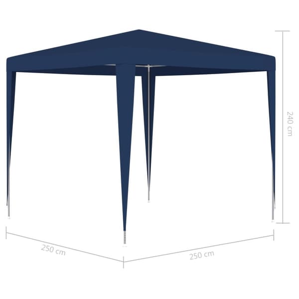 The Living Store festtelt 2,5x2,5 m blå -  Festtelte & havepavilloner