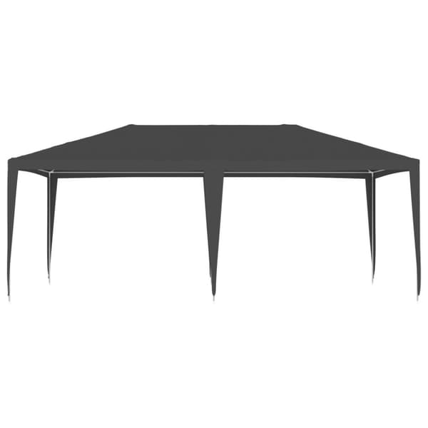 The Living Store festtelt 4x6 m 90 g/m² antracitgrå -  Festtelte & havepavilloner