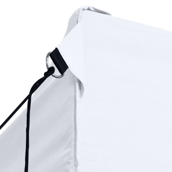 The Living Store foldbart festtelt med 4 sidevægge 3 x 4,5 m hvid - Festtelte & havepavilloner