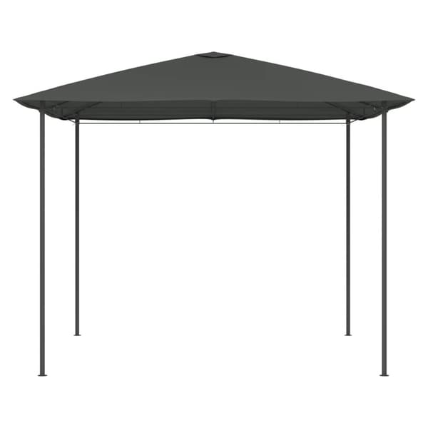 The Living Store Paviljong 3x3x2,6 m antracit 160 g/m² -  Partytält & paviljoner