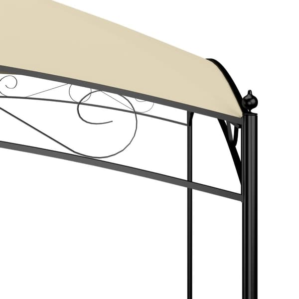 The Living Store pavillon 3x4x2,65 m 180 g/m² cremefarvet -  Festtelte & havepavilloner