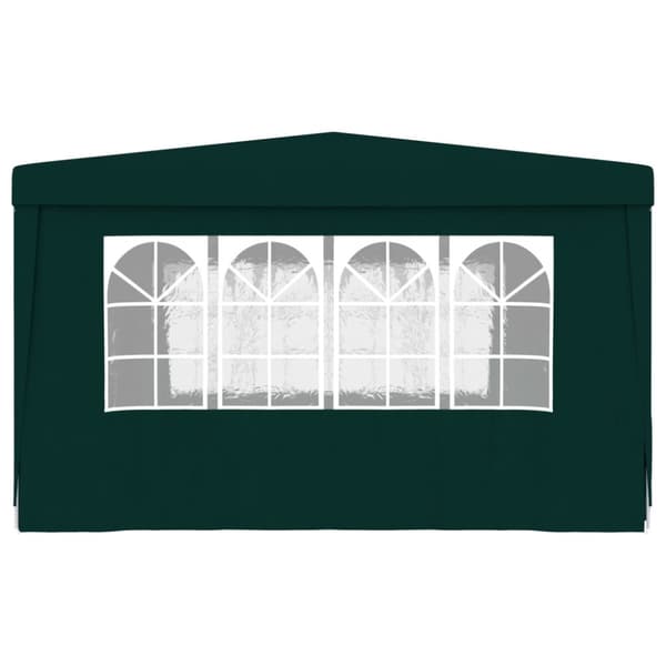 The Living Store festtelt med sidevægge 4x4 m 90 g/m² grøn - Festtelte & havepavilloner